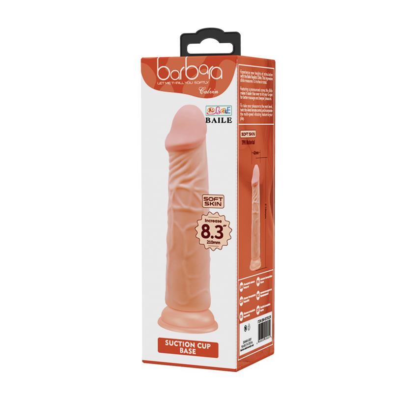 BAILE - VIVE REALISTIC DILDO 19.8 CM NATURAL COLOR