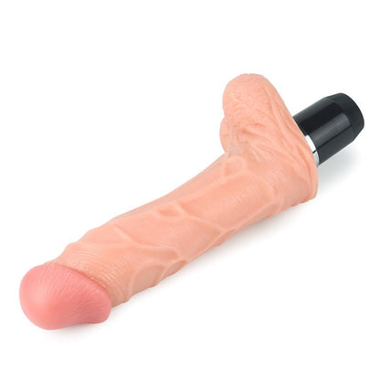 LOVETOY - DILDO FLEXI 9 WITH VIBRATION FLESH