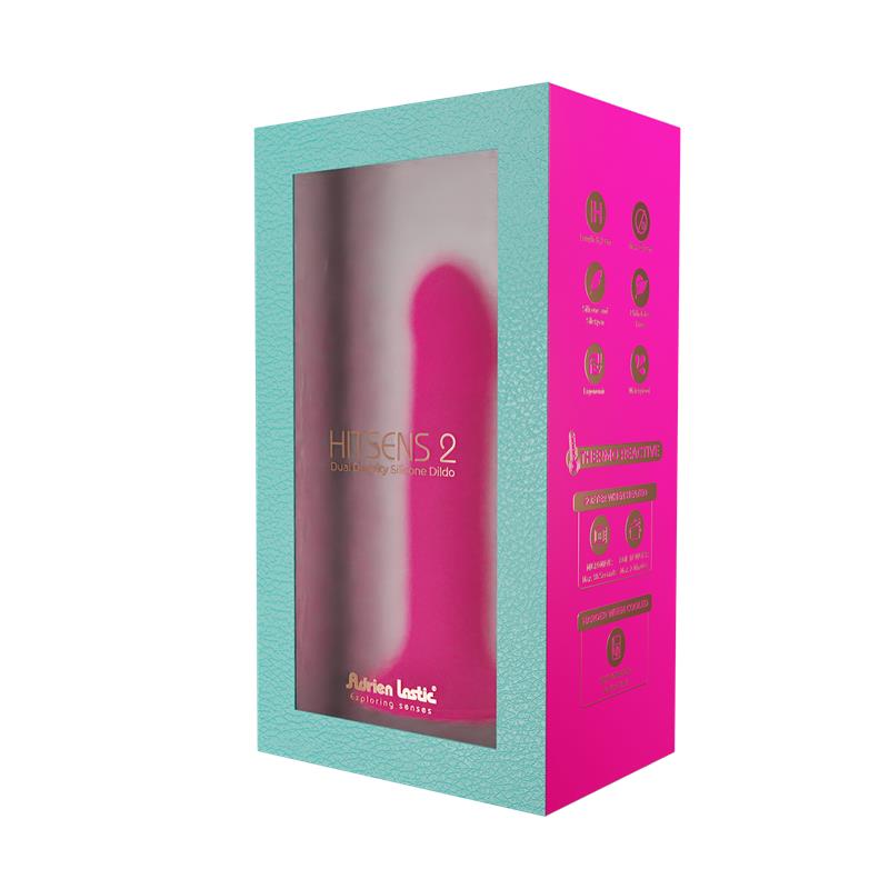 ADRIEN LASTIC - DILDO HITSENS 2 DUAL DENSITY PINK