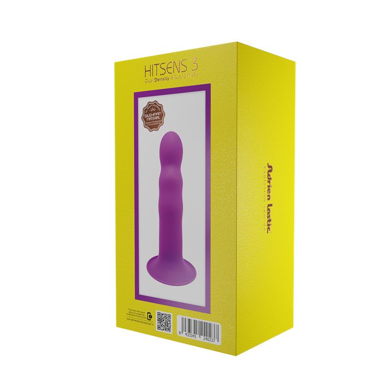 ADRIEN LASTIC - DILDO HITSENS 3 DUAL DENSITY PURPLE