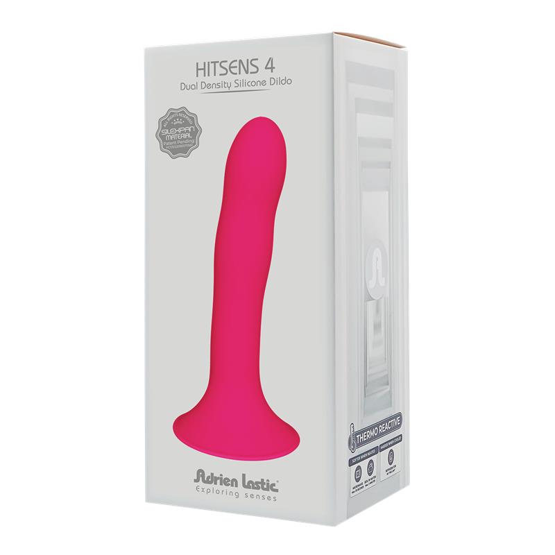 ADRIEN LASTIC - DILDO HITSENS 4 DUAL DENSITY PINK
