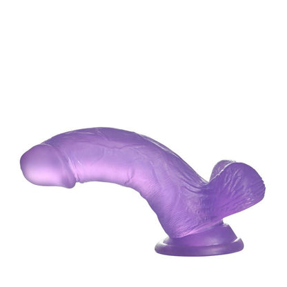 LOVETOY - DILDO JELLY STUDS 6 PURPLE