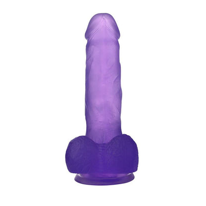LOVETOY - DILDO JELLY STUDS 7 PURPLE