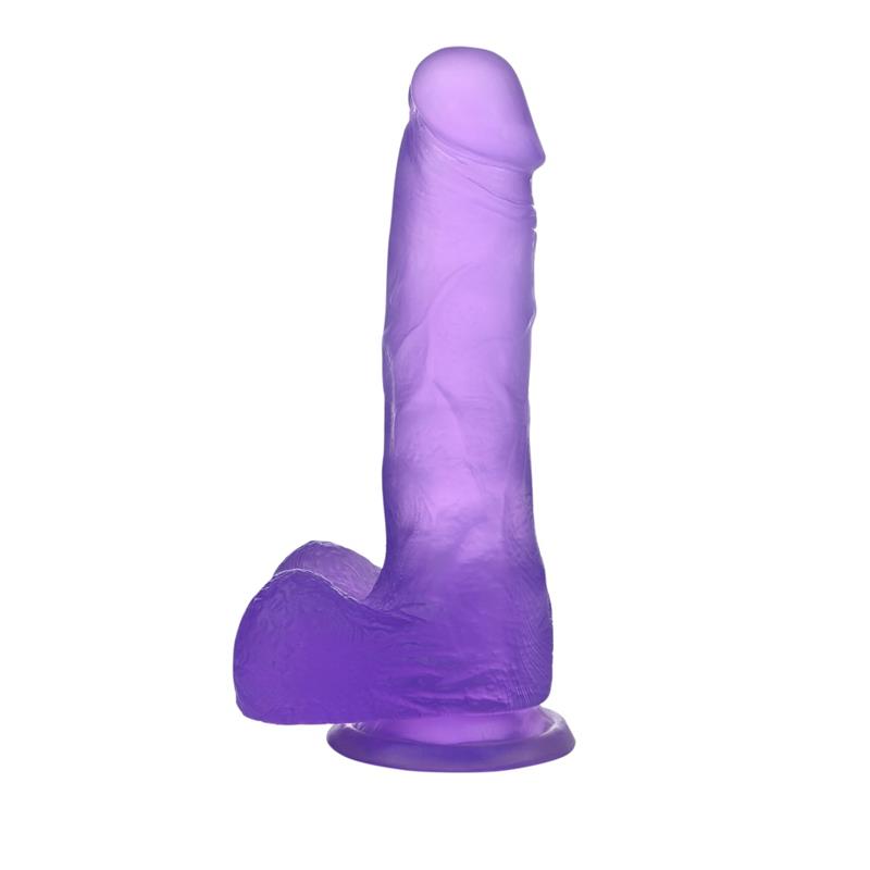 LOVETOY - DILDO JELLY STUDS 7 PURPLE