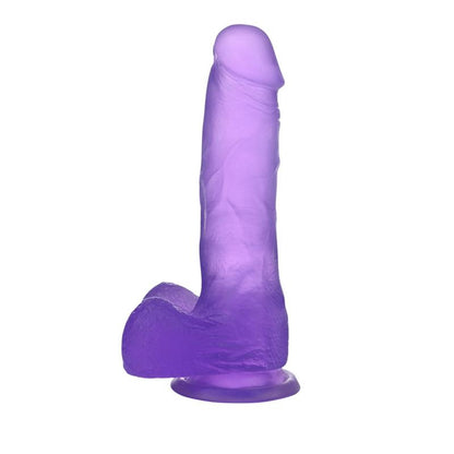LOVETOY - DILDO JELLY STUDS 7 PURPLE