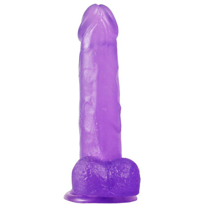 LOVETOY - DILDO JELLY STUDS 8 PURPLE