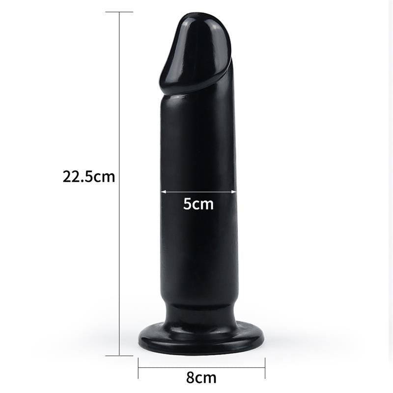 LOVETOY - DILDO KING SIZED 9.25 BLACK