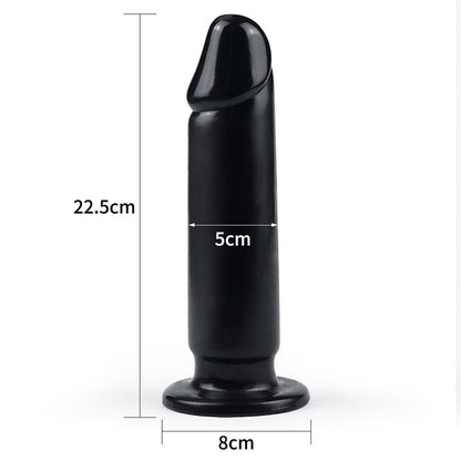 LOVETOY - DILDO KING SIZED 9.25 BLACK