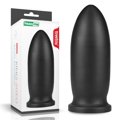 LOVETOY - DILDO KING SIZED ANAL BOMBER 9 BLACK