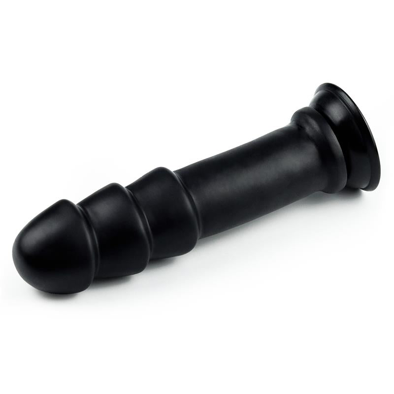 LOVETOY - DILDO KING SIZED ANAL RIPPLES 11.25 BLACK