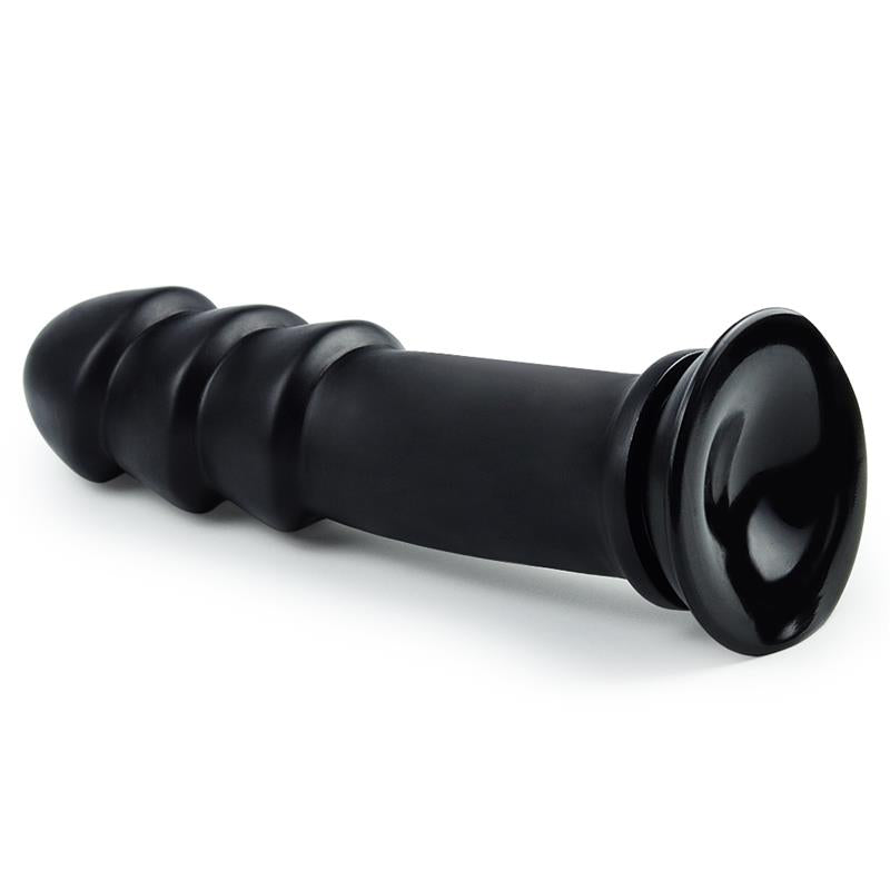 LOVETOY - DILDO KING SIZED ANAL RIPPLES 11.25 BLACK