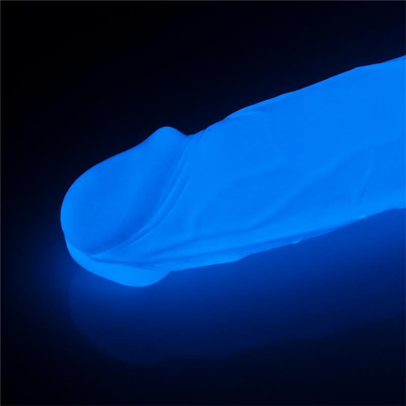 LOVETOY - DILDO LUMINO 7.5 BLUE LIGHT
