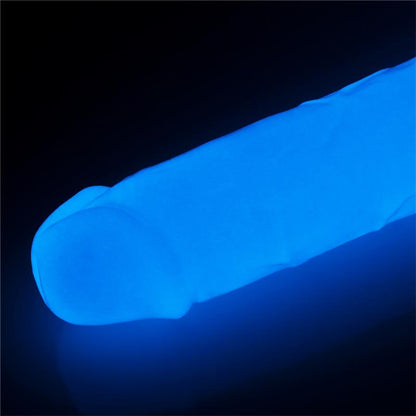 LOVETOY - DILDO LUMINO 8 BLUE LIGHT