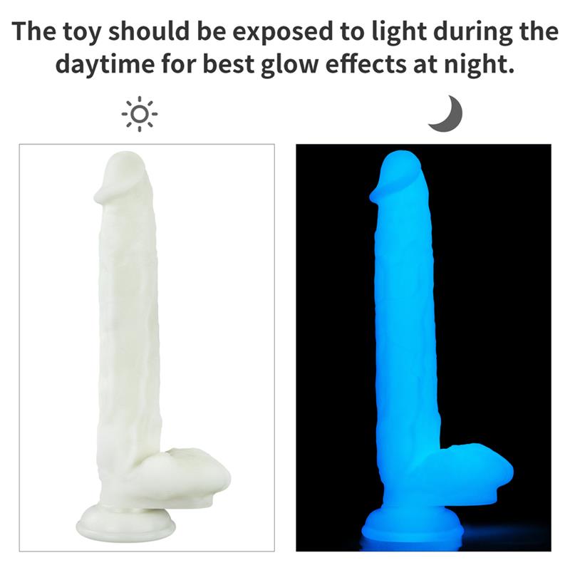 LOVETOY - DILDO LUMINO PLAY 10.5