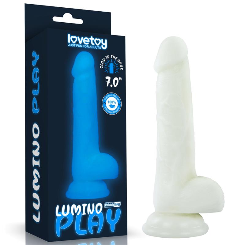 LOVETOY - DILDO LUMINO PLAY 7.0