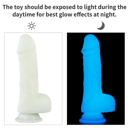 LOVETOY - DILDO LUMINO PLAY 7.5
