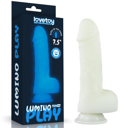 LOVETOY - DILDO LUMINO PLAY 7,5