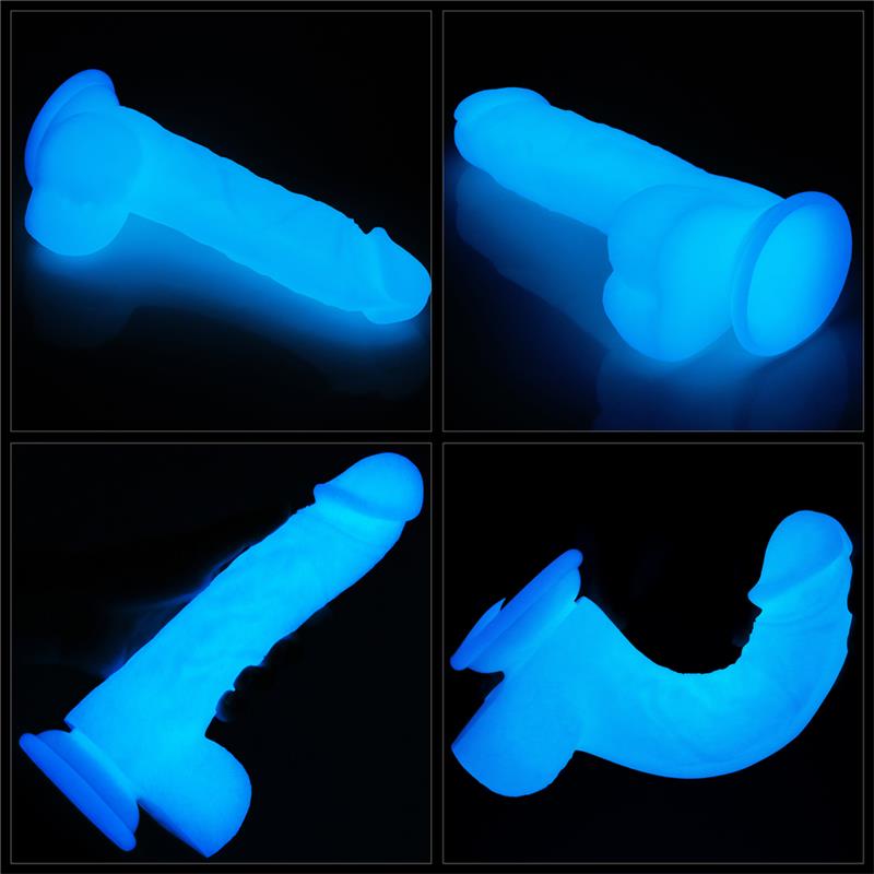 LOVETOY - DILDO LUMINO PLAY 8.0