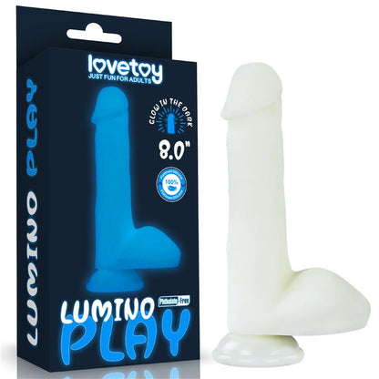 LOVETOY - DILDO LUMINO PLAY 8.0