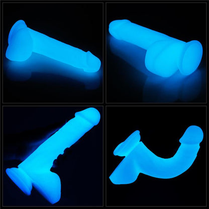 LOVETOY - DILDO LUMINO PLAY 8.0