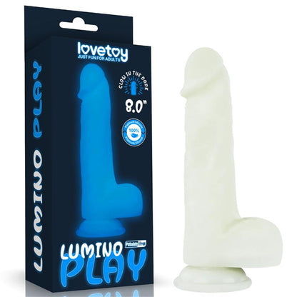 LOVETOY - DILDO LUMINO PLAY 8.0