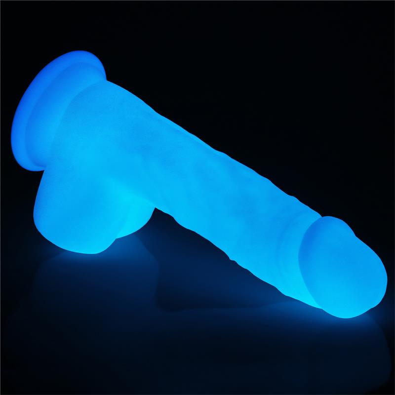 LOVETOY - DILDO LUMINO PLAY 8.0