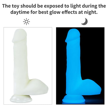 LOVETOY - DILDO LUMINO PLAY 8.0