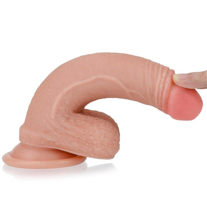 LOVETOY - DILDO NATURE 7 LIQUID SILICONE FLESH