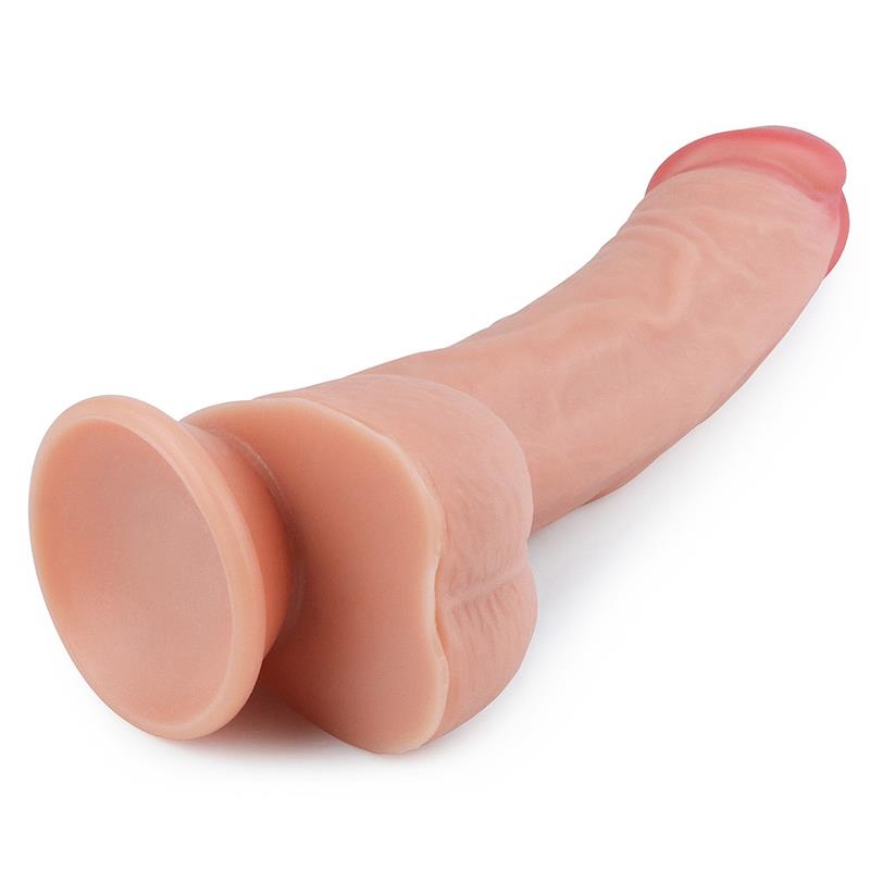 LOVETOY - DILDO NATURE 8 LIQUID SILICONE FLESH