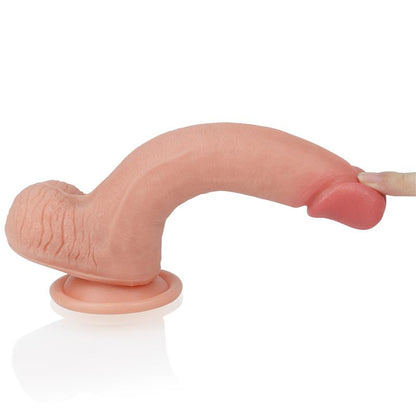 LOVETOY - DILDO NATURE 8 LIQUID SILICONE FLESH