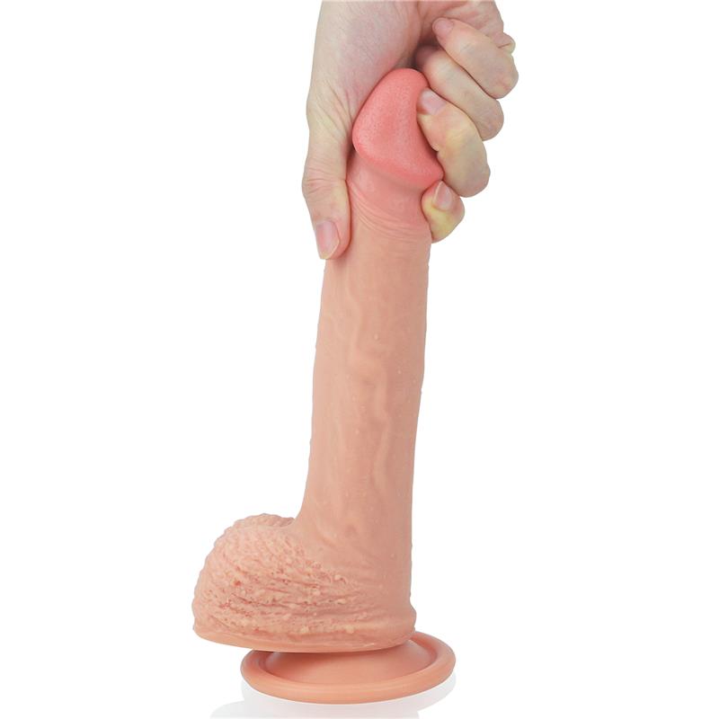 LOVETOY - DILDO NATURE 8.5 LIQUID SILICONE FLESH