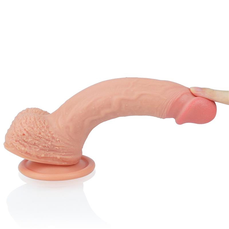 LOVETOY - DILDO NATURE 8.5 LIQUID SILICONE FLESH