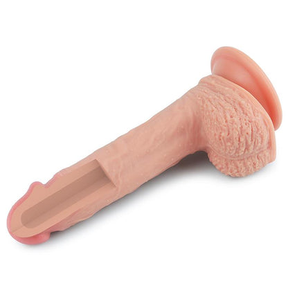 LOVETOY - DILDO NATURE 8.5 LIQUID SILICONE FLESH