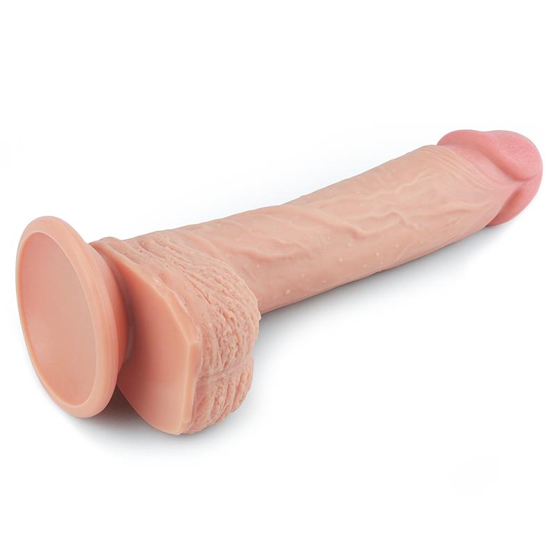 LOVETOY - DILDO NATURE 8.5 LIQUID SILICONE FLESH