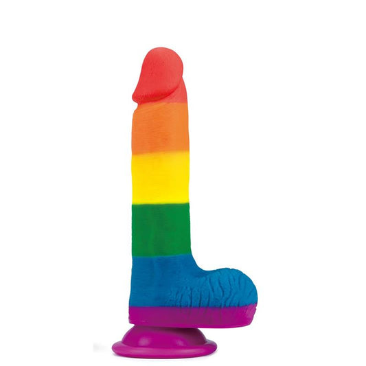 LOVETOY - DILDO PRIDER 7.5 LIQUID SILICONE LGBT