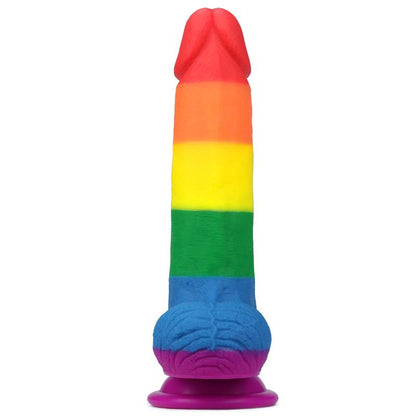 LOVETOY - DILDO PRIDER 7.5 LIQUID SILICONE LGBT