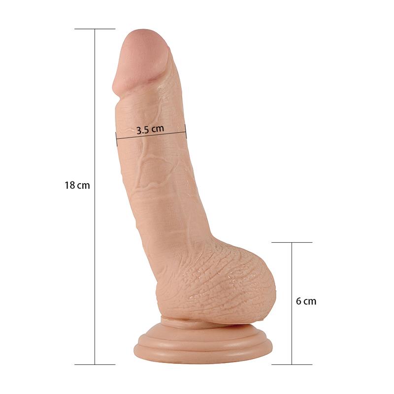 LOVETOY - DILDO REAL EXTREME 7 FLESH