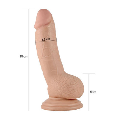 LOVETOY - DILDO REAL EXTREME 7 FLESH