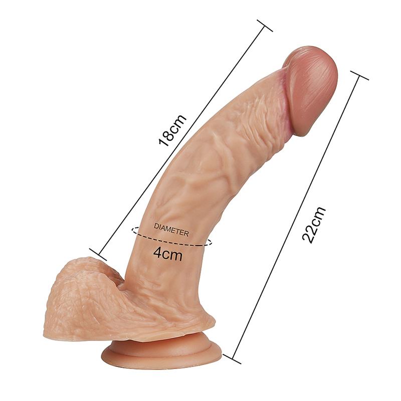 LOVETOY - DILDO REAL EXTREME 8.5 FLESH