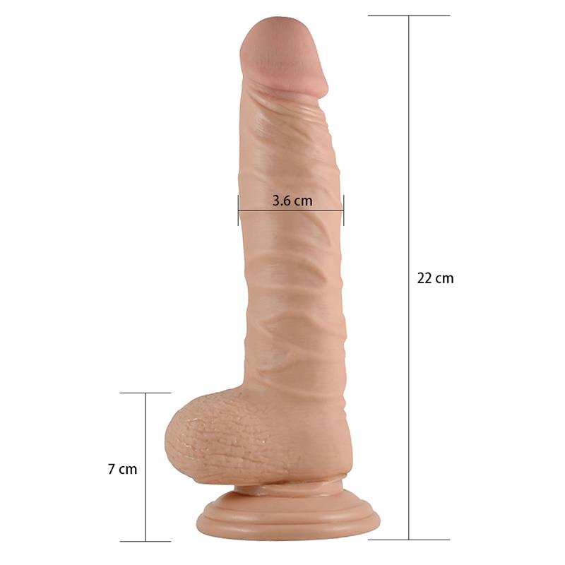 LOVETOY - DILDO REAL EXTREME 8.5 FLESH