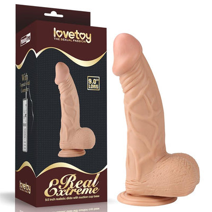 LOVETOY - DILDO REAL EXTREME 9 FLESH
