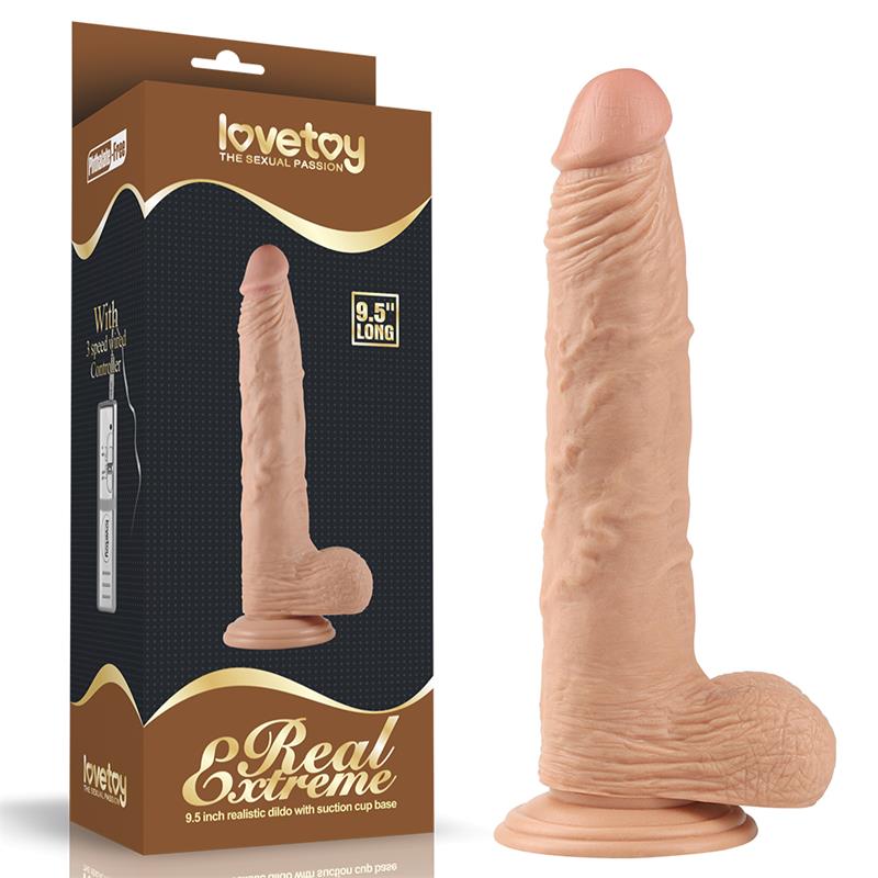 LOVETOY - DILDO REAL EXTREME 9.5 FLESH