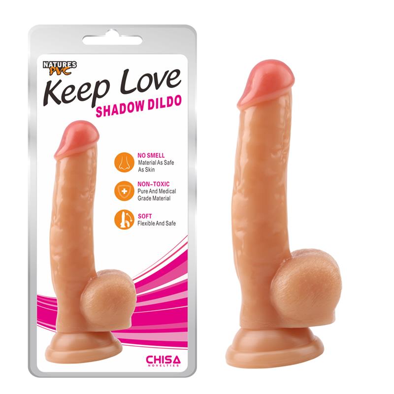 CHISA - DILDO SHADOW 22 X 4.5 CM FLESH