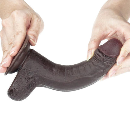 LOVETOY - DILDO SLIDING 7 BLACK
