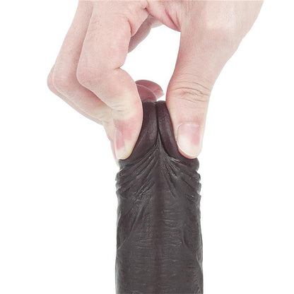 LOVETOY - DILDO SLIDING 7 BLACK