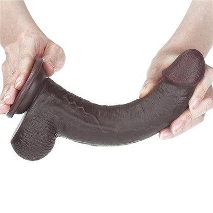 LOVETOY - DILDO SLIDING 9 BLACK