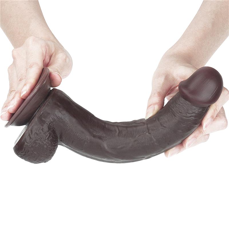 LOVETOY - DILDO SLIDING 9 BLACK