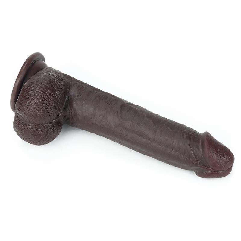 LOVETOY - DILDO SLIDING 9 BLACK
