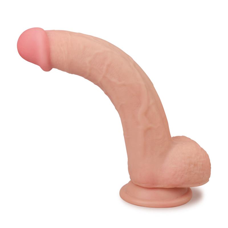 LOVETOY - DILDO SLIDING 9 FLESH