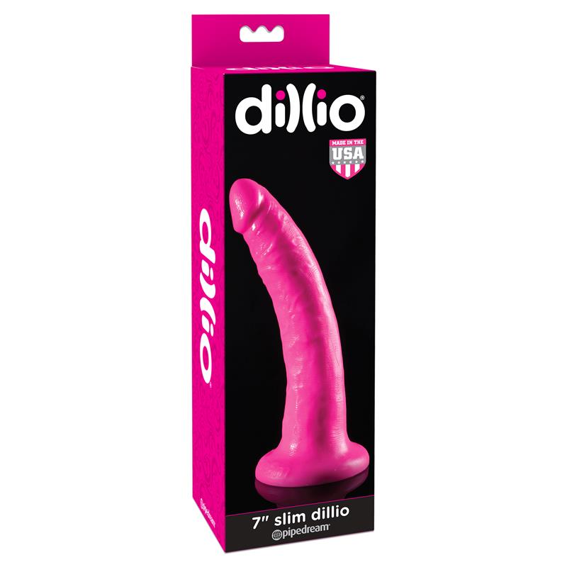 DILLIO - DILDO SLIM 17,8 CM PINK